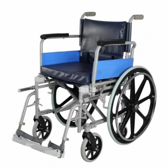 Vissco Invalid Folding Wheelchair With Mag Wheels