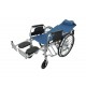 Reclining wheelchair with instant mobility carter