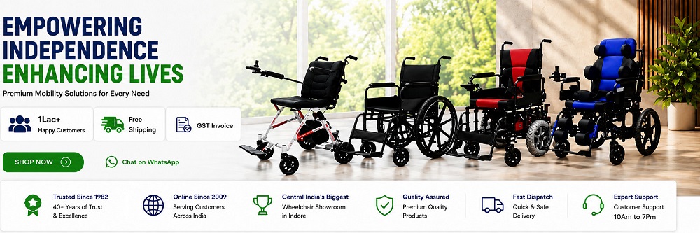 Premium Wheelchair Powder Coated Mag Wheel With Safety Belt