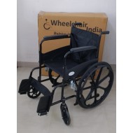 Premium Wheelchair Powder Coated Mag Wheel With Safety Belt