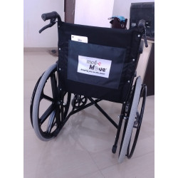 Basic Wheelchair Powder Coated Mag Wheel