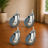 4PCS Heavy Duty 3 Inch Castor Wheels