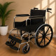 Deluxe Wheelchair with PU Mag Wheels Deluxe Wheelchair with PU Mag Wheels