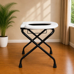 Folding Commode Stool