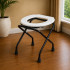 Folding Commode Stool with Lock