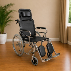 Reclining Wheelchair with Commode (U Cut seat) Reclining Wheelchair with Commode (U Cut seat)