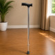 Ryder-121 Height Adjustable Walking Stick Silver Ryder-121 Height Adjustable Walking Stick Silver