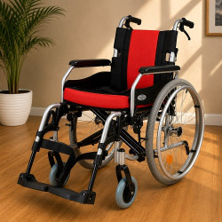 Vissco Superio Aluminium Wheelchair with Removable Big Wheels 