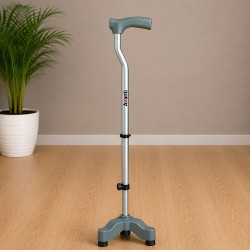 Vissco Invalid L-shape Tripod Walking Stick