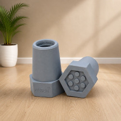 Vissco Rubber Tips/Shoes For Crutches (Single Piece)