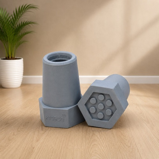 Vissco Rubber Tips/Shoes For Crutches (Single Piece) Vissco Rubber Tips/Shoes For Crutches (Single Piece)