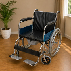  Commode Wheelchair U-Cut