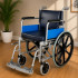 Vissco Invalid Folding Wheelchair With Mag Wheels