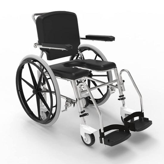 Prime SSS100 | Self Propelled Shower Commode Wheelchair Prime SSS100 | Self Propelled Shower Commode Wheelchair