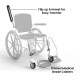 Prime SSS100 | Self Propelled Shower Commode Wheelchair Prime SSS100 | Self Propelled Shower Commode Wheelchair