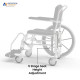 Prime SSS100 | Self Propelled Shower Commode Wheelchair Prime SSS100 | Self Propelled Shower Commode Wheelchair
