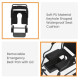 Frido 2000 Commode Wheelchair With Top Seat Cushion Frido 2000 Commode Wheelchair With Top Seat Cushion
