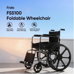 Frido FSS100 | Foldable Wheelchair Frido FSS100 | Foldable Wheelchair