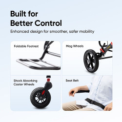 Frido Foldable Travel Plus Wheelchair Frido Foldable Travel Plus Wheelchair