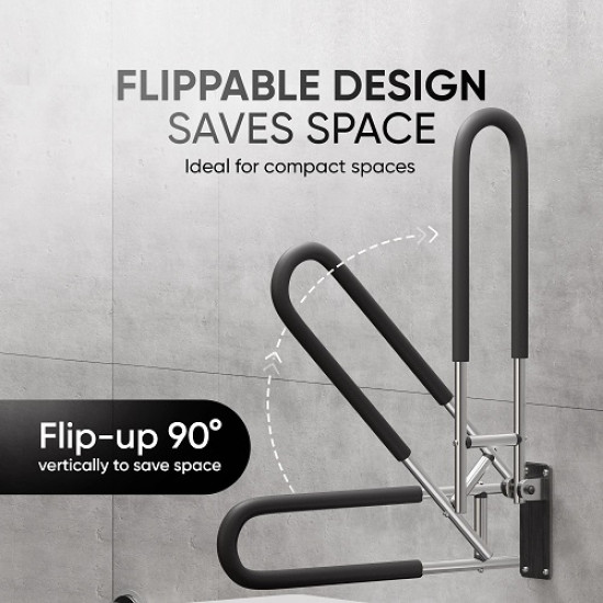 Frido Flip Up Grab Bar Frido Flip Up Grab Bar