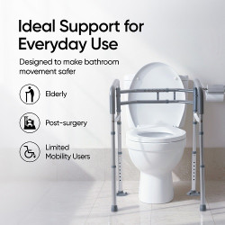Frido Toilet Safety Guardrail Frido Toilet Safety Guardrail
