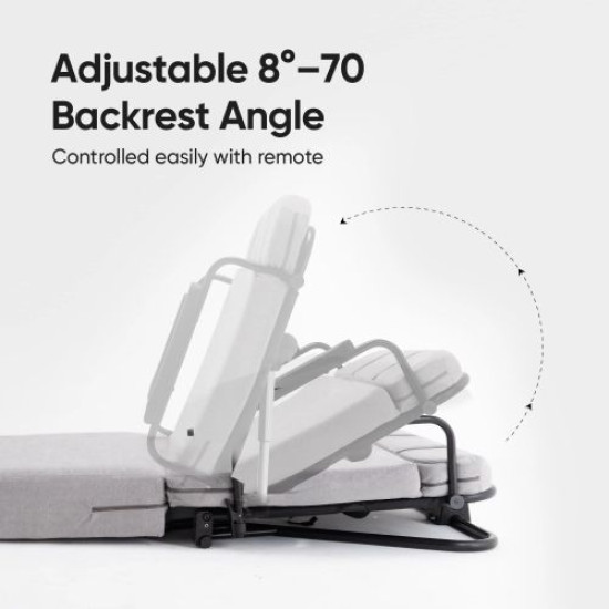 Frido Smart Recliner Mattress | Electric Adjustable Bed with Memory Foam Mattress Premium Home Care Bed | wheelchair india Frido Smart Recliner Mattress | Electric Adjustable Bed with Memory Foam Mattress Premium Home Care Bed | wheelchair india