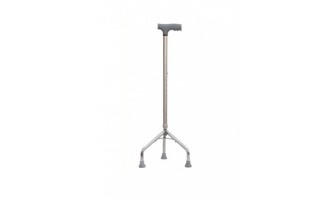 Height Adjustable Tripod Walking Stick
