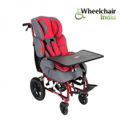 Specially designed Pediatric Wheelchair with Safety Seat & Dining Table