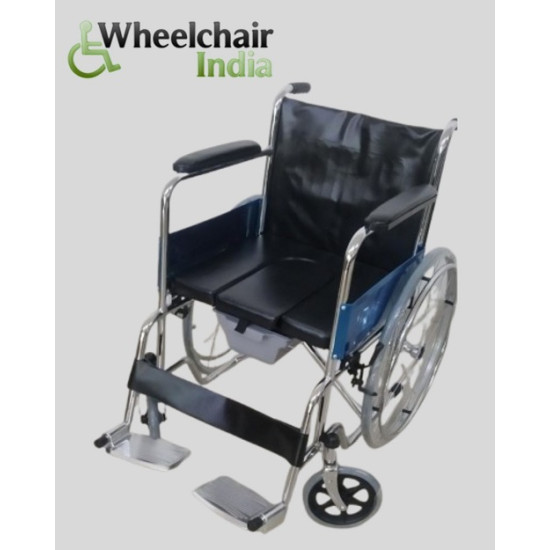  Commode Wheelchair U-Cut