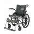 Karma Ryder 14 Aluminum Wheelchair with Flip-Up Armrest & Footrests