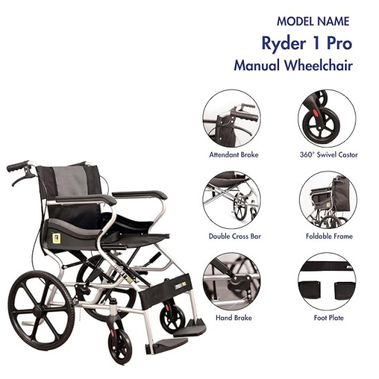 Karma Ryder-1 Pro Manual Wheelchair