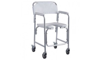 Karma Rainbow 10 Aluminium Commode Chair with Wheels