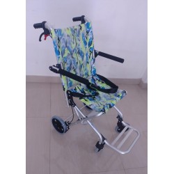Lightweight Folding Transit Wheelchair with Carry Bag