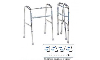 Lightweight Aluminum Folding Walker