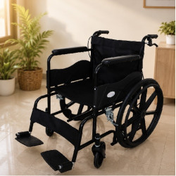 Premium Wheelchair Powder Coated Mag Wheel With Safety Belt