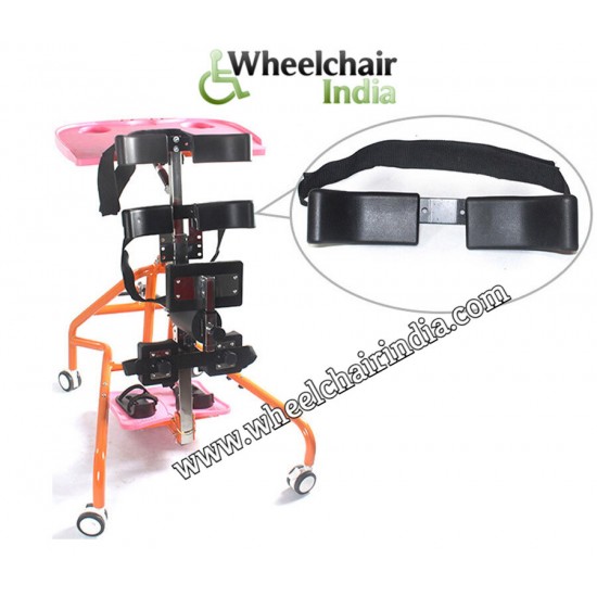 Cerebral Palsy Child Standing Wheelchair with Food Table