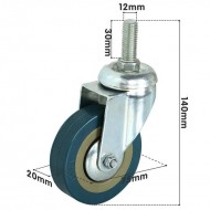 Commode Chair Wheel Caster 3 Inch