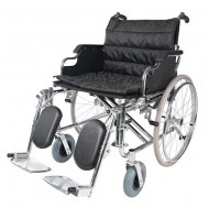 Deluxe Heavy Duty Wheelchair with Elevated Footrest