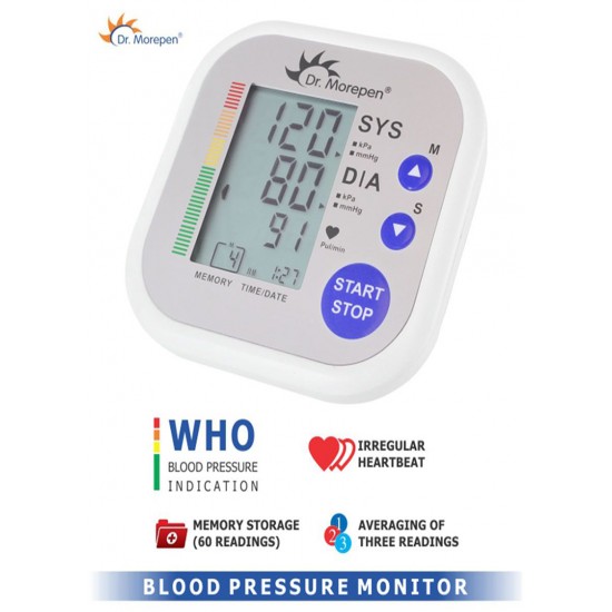 Dr Morepen BP 02 Automatic Blood Pressure Monitor
