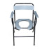 Folding Commode Chair With Cut Seat