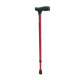 Height Adjustable Walking Stick Red Height Adjustable Walking Stick Red