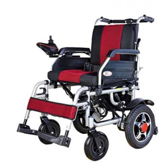 Lightweight Foldable Power Wheelchair On Rent 
