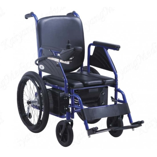 Power Wheelchair With Commode
