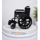 Premium Wheelchair Powder Coated Mag Wheel With Safety Belt