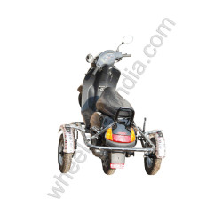 Side Wheel Attachment Kit For Activa Black Side Wheel Attachment Kit For Activa Black