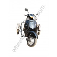 Side Wheel Attachment Kit For Activa Black