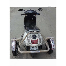 Side Wheel Attachment Kit for TVS Jupiter Side Wheel Attachment Kit for TVS Jupiter
