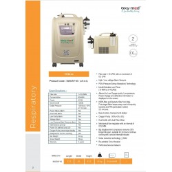 Oxy-med 10 Liter Dual Flow Oxygen Concentrator
