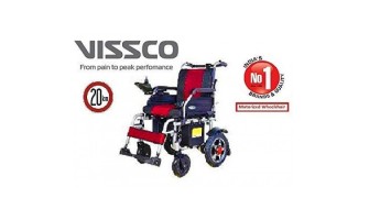 Vissco Zip Lite with Double Battery Power Wheelchair
