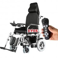 Evox WC 104 R Reclining Wheelchair With Wireless Attendant Controller Remote